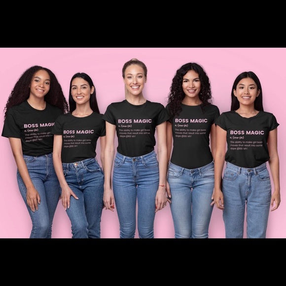 “Boss Magic” Signature Black T Shirt - Picture 4 of 5